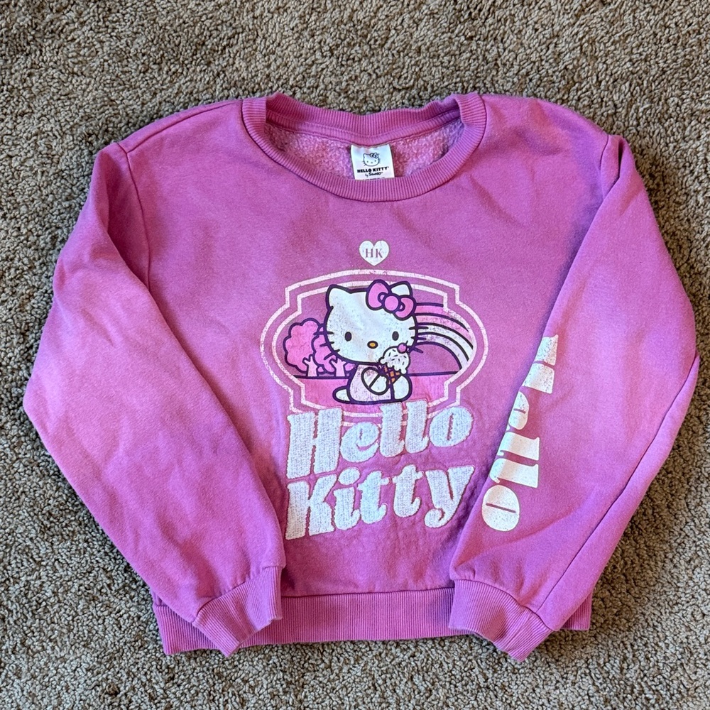 Hello Kitty Fuchsia Sweatshirt for Kids
